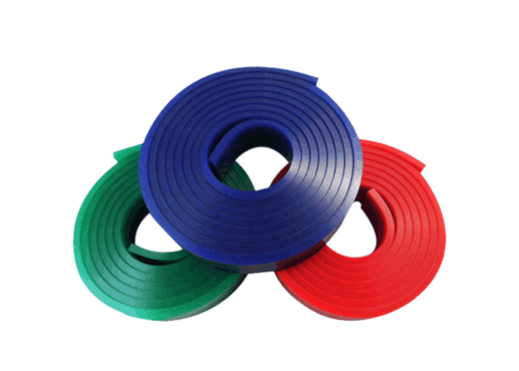 Screen printing squeegee rubber, rubber squeegee, PU squeegee, screen