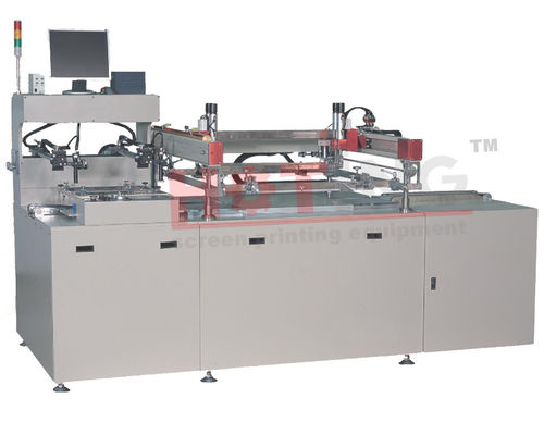 Vision system CCD camera screen printing machine