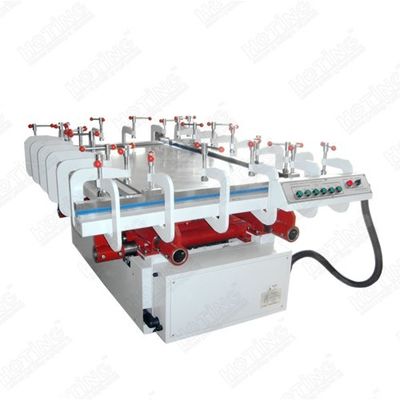 Electrical stainless steel mesh stretching machine