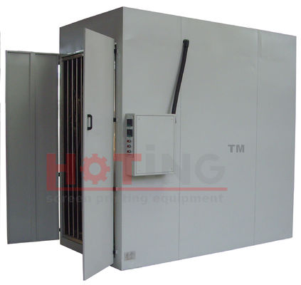 Vertical screen printing dryer