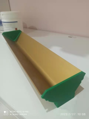 Screen printing coating trough, scoop coater, screen printing coater