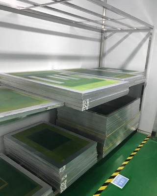 Aluminum meshed screens, aluminum screen printing screens, screen printing frames
