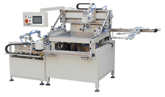 PET sheet automatic screen printing machine, pet film screen printer, transfer paper screen printer