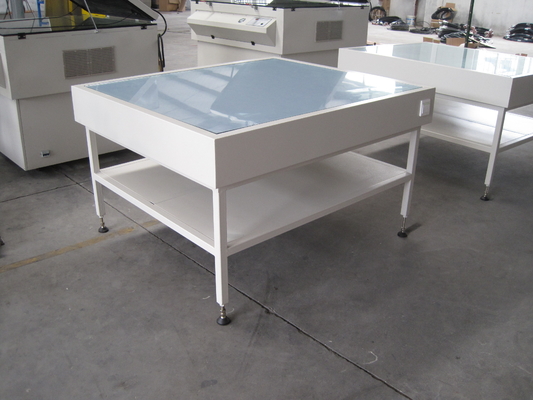 Lighting box for screen printing, screen checking table, screen printing quality checking device