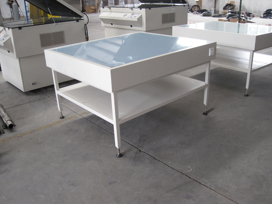 Lighting box for screen printing, screen checking table, screen printing quality checking device