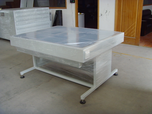 Lighting box for screen printing, screen checking table, screen printing quality checking device