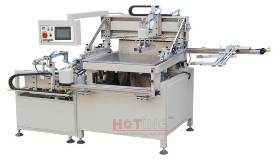 PET sheet automatic screen printing machine, pet film screen printer, transfer paper screen printer