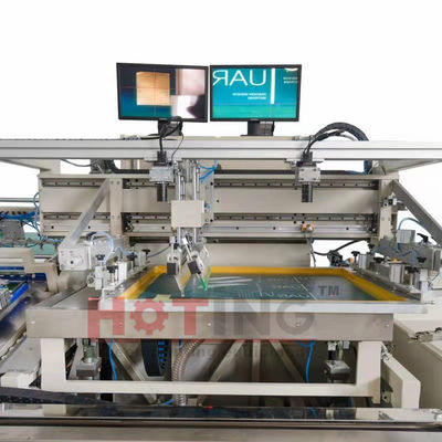 PET sheet automatic screen printing machine, pet film screen printer, transfer paper screen printer
