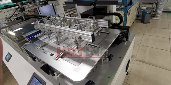 Heat transfer PET film auto screen printing machine with auto loader &amp; unloader