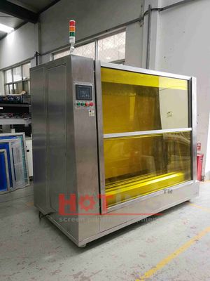 Automatic screen developer, auto screen rinsing machine, auto screen developing machine