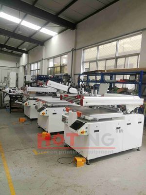Servo motor clam shell screen printing machine, silkscreen machine printer, silkscreen printing press