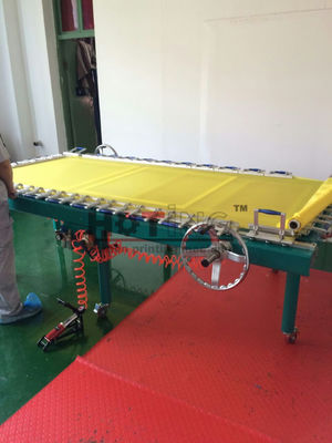 Mechanical mesh stretching machine, screen stretching machine, screen printing mesh stretcher, screen stretcher