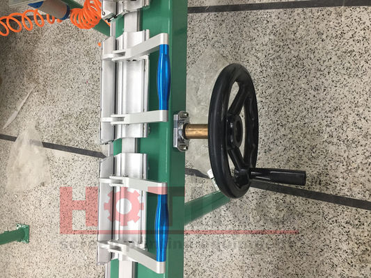 Large format mechanical mesh stretching machine, large size screen stretcher, large screen stretching machine