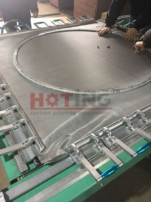 Vibrating screen stretching machine, stainless steel mesh thieve stretcher, vibrating screen sus stretcher
