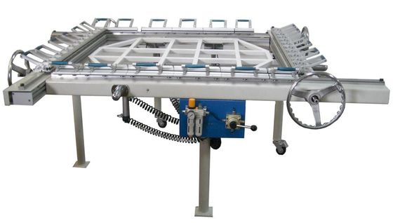 Vibrating screen stretching machine, stainless steel mesh thieve stretcher, vibrating screen sus stretcher