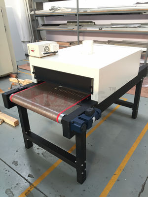 Screen printing tunnel dryer, screen printing conveyor dryer, tunnel dryer screen printing