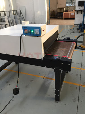 Screen printing tunnel dryer, screen printing conveyor dryer, tunnel dryer screen printing