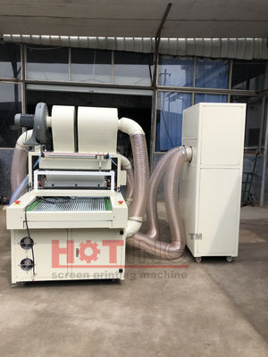 Heat transfer powder applicator, screen printing powder applicator, auto coater