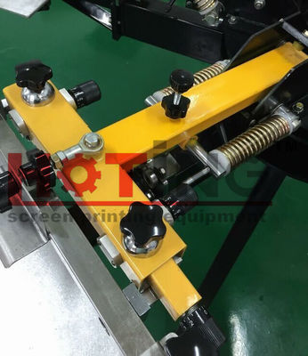 Manual carousel screen printing machine