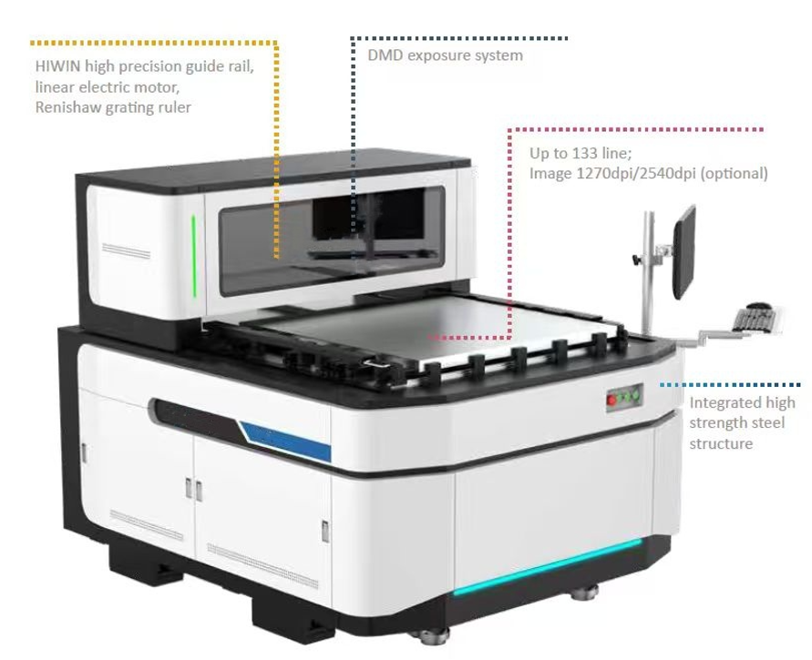 Cst Machine Exposing or laser machine for screen printing, CTS laser screen ...